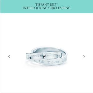 Tiffany interlocking rings